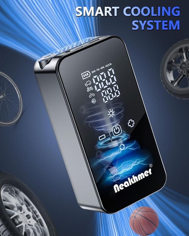 Mini inflador eléctrico Nekhmer