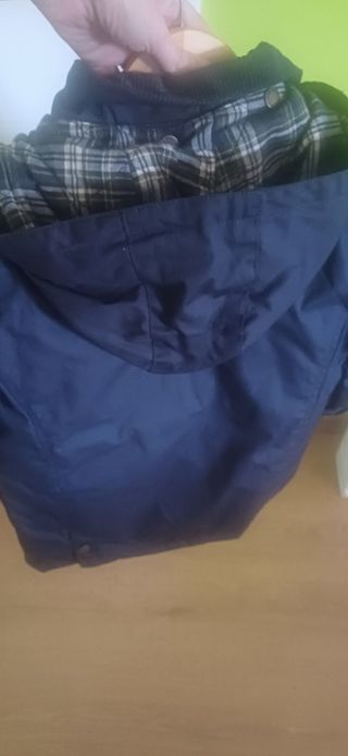 Cazadora niño azul talla 8 años
