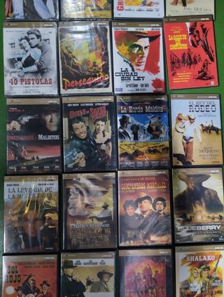 24 DVDs Western Clásicos Español