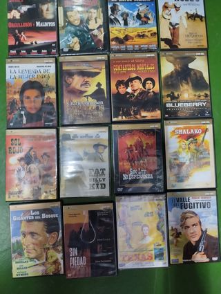 24 DVDs Western Clásicos Español