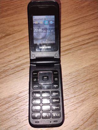 Móvil Samsung negro