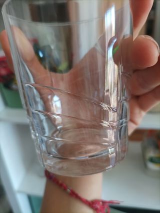5 Vasos Cristal Transparente