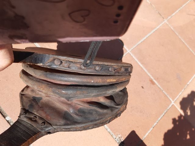 Soffiatore x fuoco antico e macinacaffe