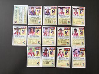 Lote Cromos Atlético Madrid 1994