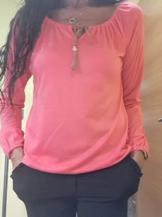 Camiseta coral talla S