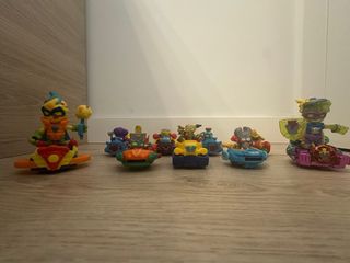 Superzings - 9 vehículos-7 superzings-2 grandes