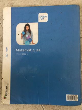 MATEMATIQUES SERIE RESOL 3 ESO SABER FER
