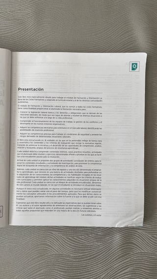 Formación y orientación laboral. Avanzado