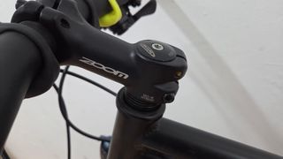 Bicicleta MTB montaña negra