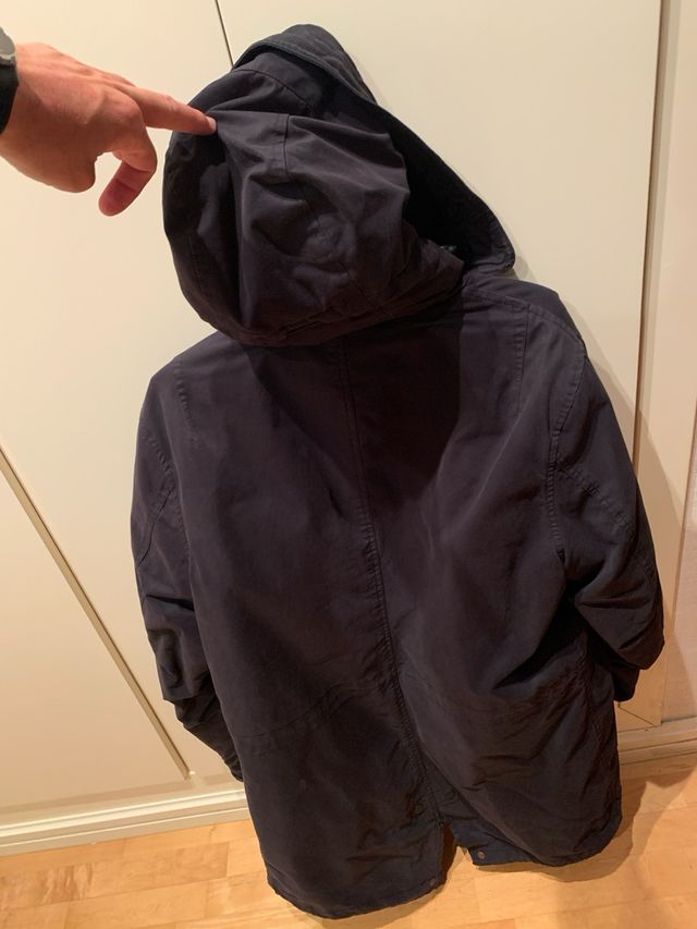 PARKA clasica Scotch & Soda azul oscuro hombre