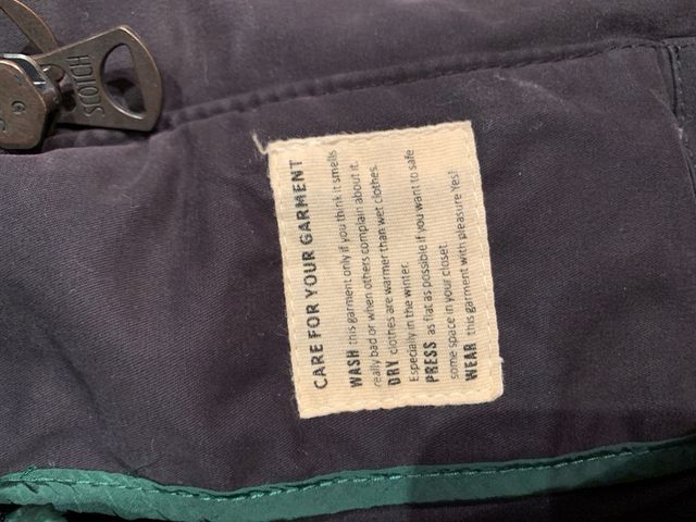 PARKA clasica Scotch & Soda azul oscuro hombre