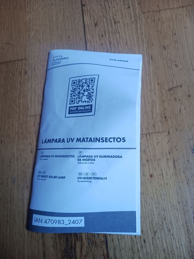 Insetticida UV - Lampada antimosche