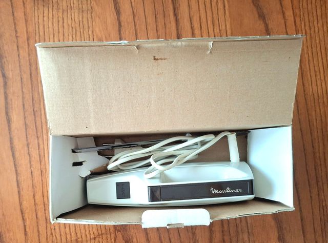 Coltello elettrico Moulinex vintage