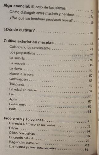 LIBRO MANUAL DE CULTIVO DE LA MARIHUANA, E. RIERA