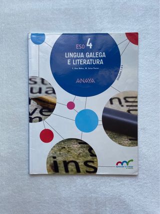 Libros de Gallego de 4º ESO