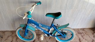 Bicicleta niña 16" azul
