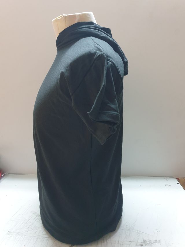 Lote 75 Camisetas c/ capucha manga corta Algodón