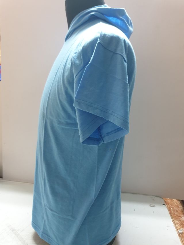 Lote 75 Camisetas c/ capucha manga corta Algodón