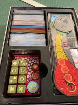 INSERTO para G.I. Joe: Juego de Cartas