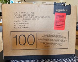 Amazon Basic Pet Pads (casi 100)
