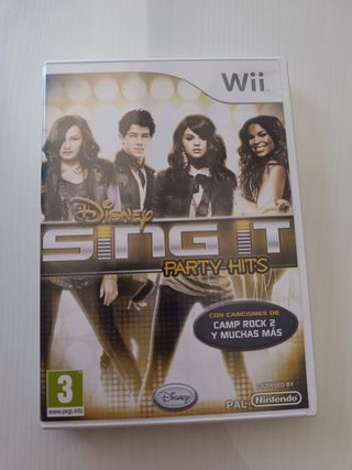 Wii Disney Sing It Party Hits