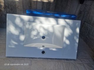 Lavabo porcelana 80cm - como nuevo