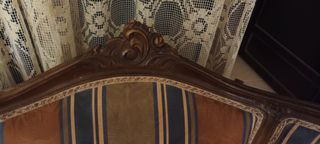 Conjunto de sofá y 2 sillones estilo Luis XV