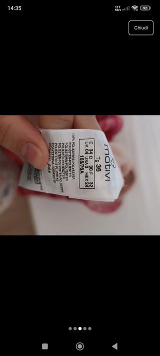 Vestito lungo Motivi floreale
Abito lungo motivi 