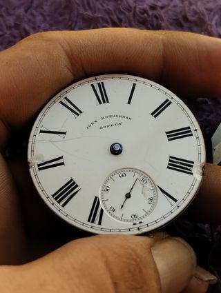Maquina de reloj  de bolsillo John Rotherham