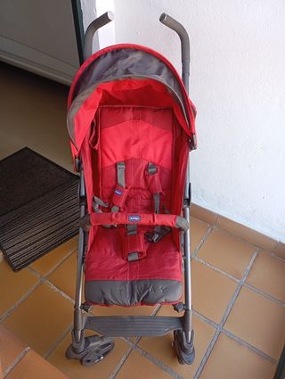 Carrito Chicco Liteway rojo