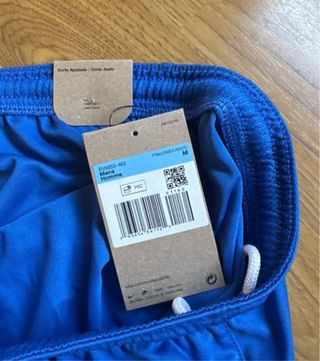 Shorts Atleti Nike M - Azul/ Nuevos, con etiqueta