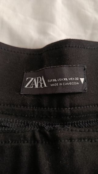 Pantalón Zara Negro 