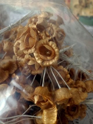 Fiori finti oro - Bomboniere
