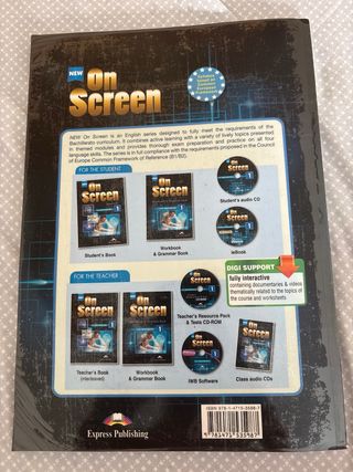 On Screen (workbook) for 1 Bachillerato 