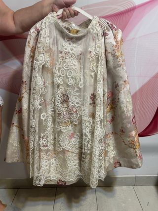 Traje de fallera niña 4-6 años