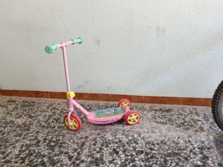 Patinete infantil rosa Peppa Pig