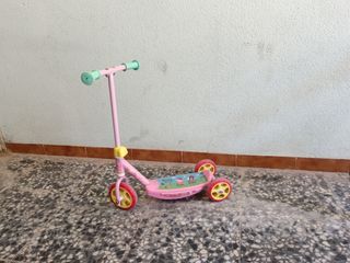 Patinete infantil rosa Peppa Pig
