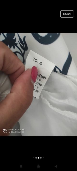 Vestito taglia S bambina cerimonia elegante,