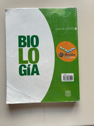 Biología 2° Bachillerato Bruño