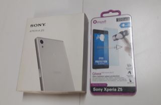 Sony Xperia Z5 nero + protezione