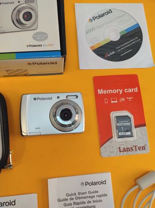 Polaroid A500 5 MP Digicam Sensore CCD + scheda SD