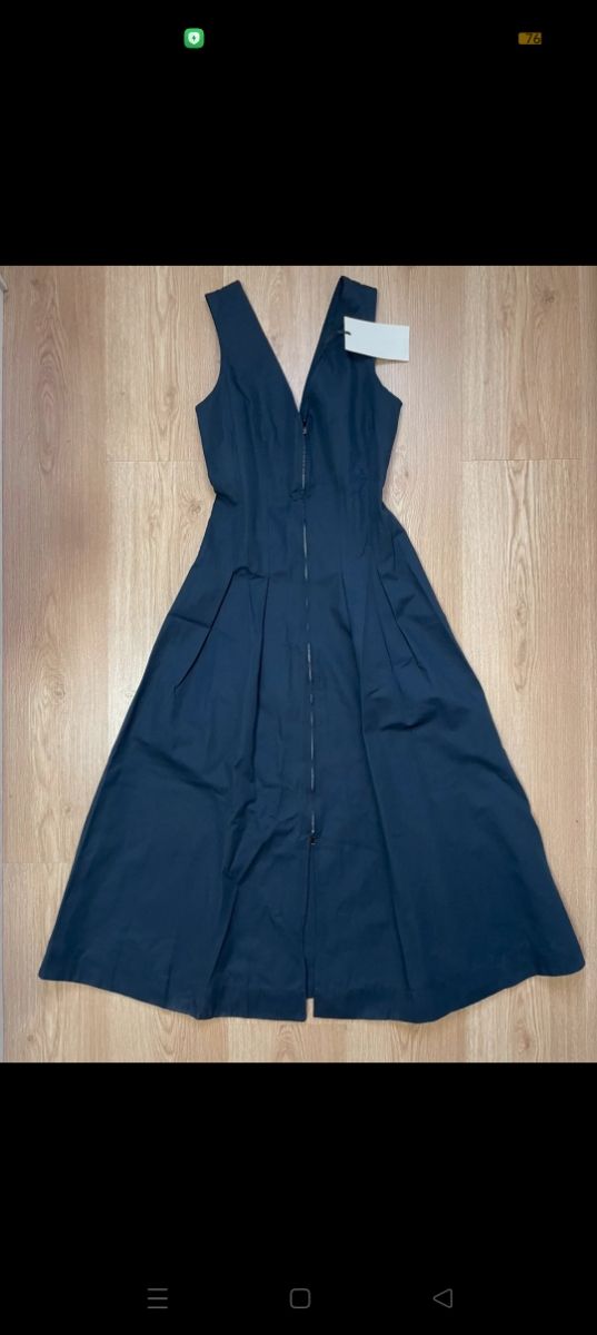 Vestido Zara marino