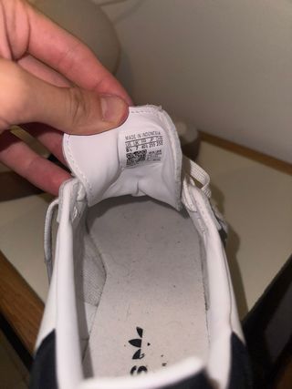 Zapatillas Adidas Samba blancas y negras