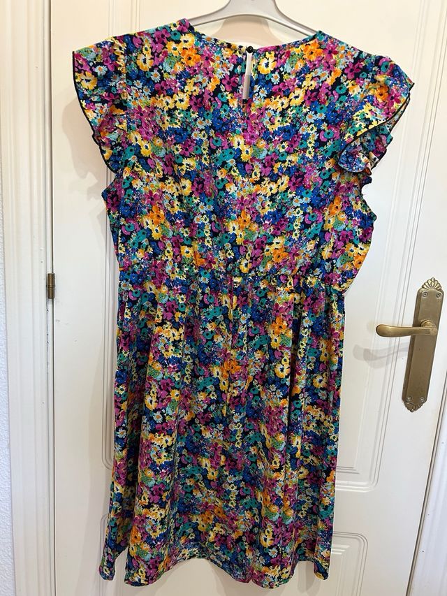 Vestido floral Shein - multicolor