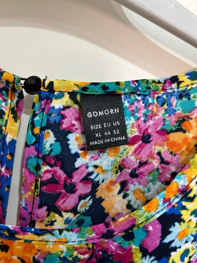 Vestido floral Shein - multicolor