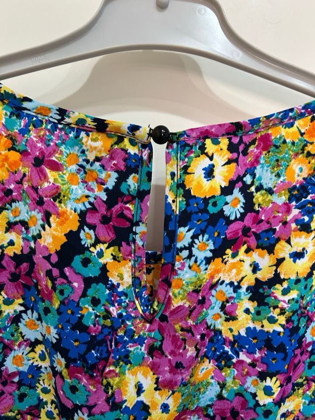 Vestido floral Shein - multicolor