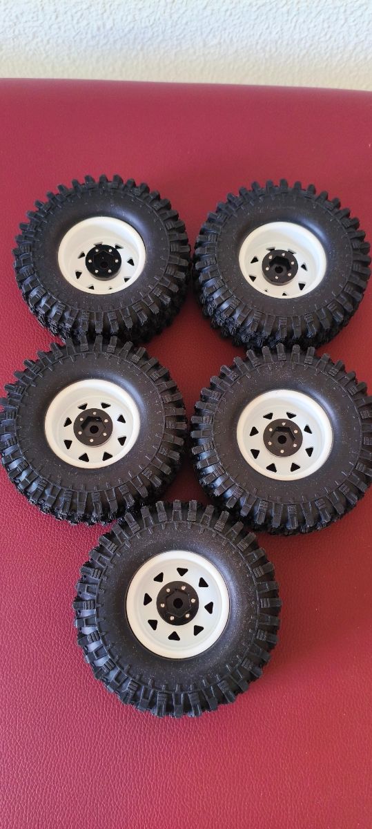 5 Ruedas Crawler 1/10 RC nuevas