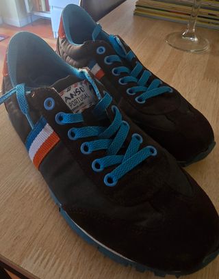 Zapatillas El Ganso marrón-azul