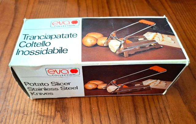 Tranciapatate vintage inox