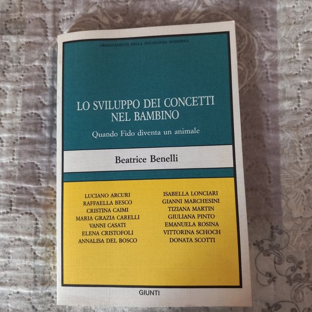 Lo sviluppo dei concetti nel bambino